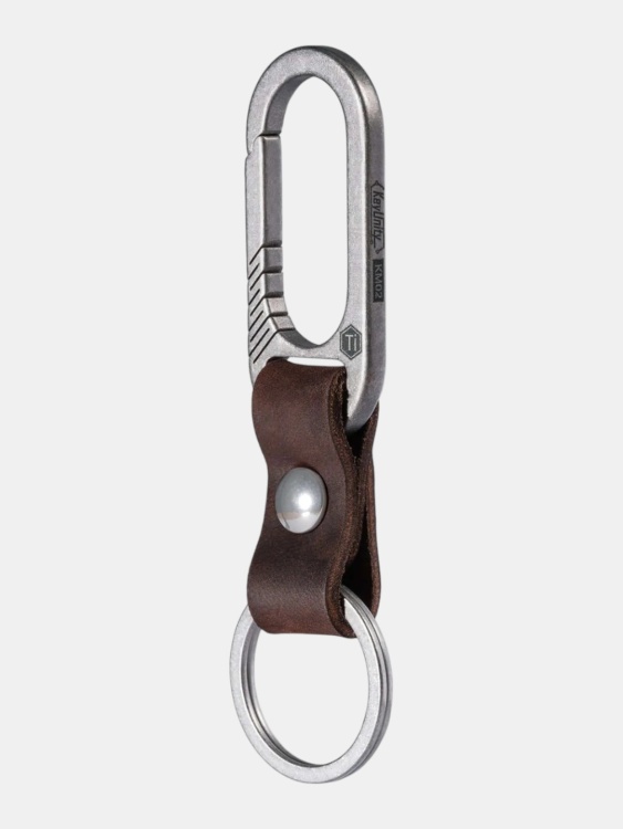 Карабин для ключей титановый KeyUnity® KM02 Titanium