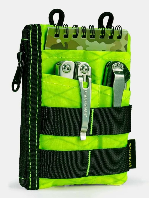 EDC кошелек-органайзер с ремнем VIPERADE® VE16R X-Pac® Lime Green