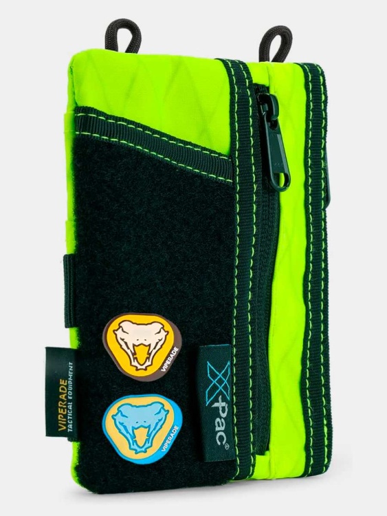 EDC кошелек-органайзер с ремнем VIPERADE® VE16R X-Pac® Lime Green