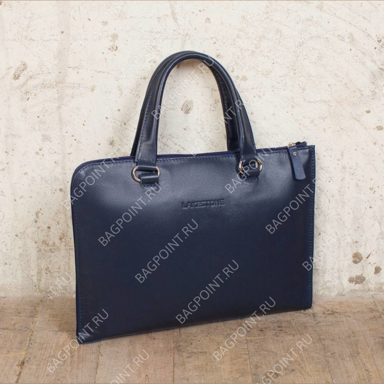Сумка-папка Lakestone Randall Dark Blue