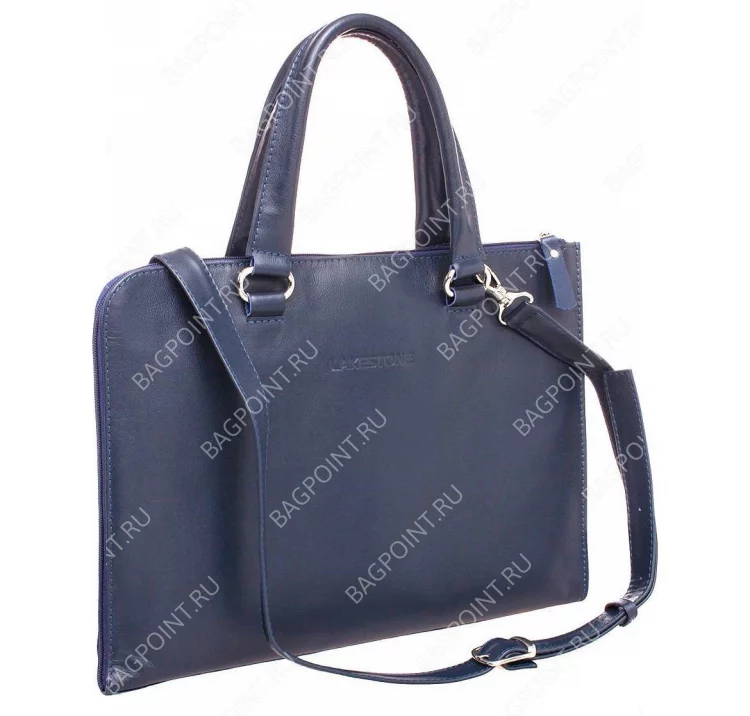 Сумка-папка Lakestone Randall Dark Blue