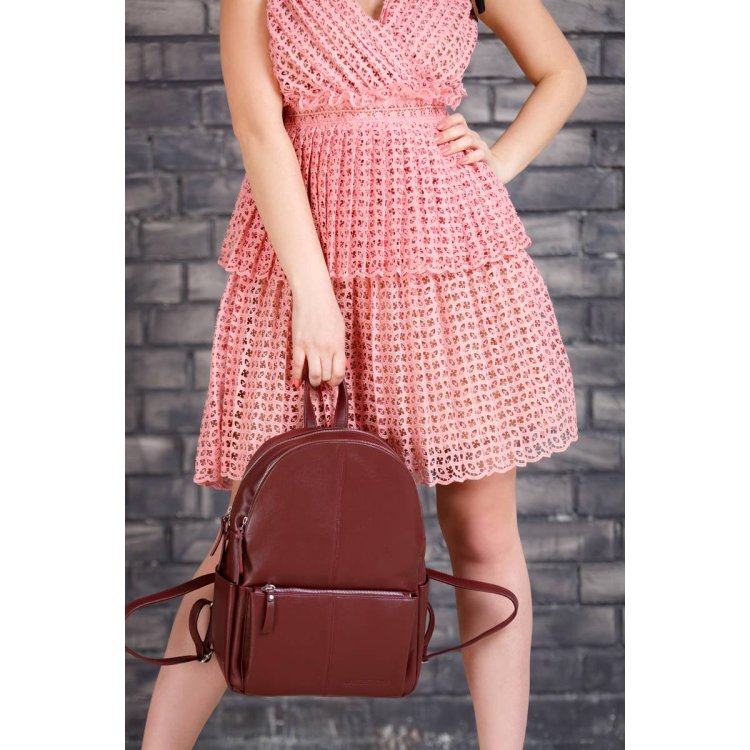 Женский рюкзак Lakestone Belfry Burgundy