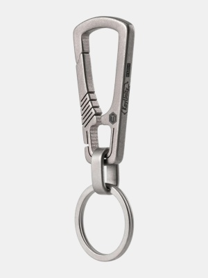 Карабин для ключей титановый KeyUnity® KM04 Titanium