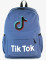 Молодежный рюкзак ТикТок голубой