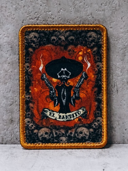 Патч на липучке "El Bandito" #150