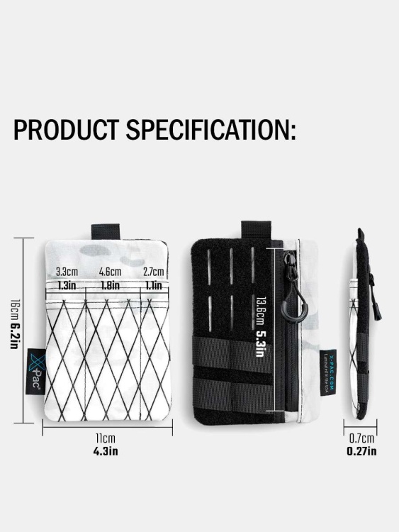 Кошелек-органайзер VIPERADE® VE27 X-MC X-Pac® White