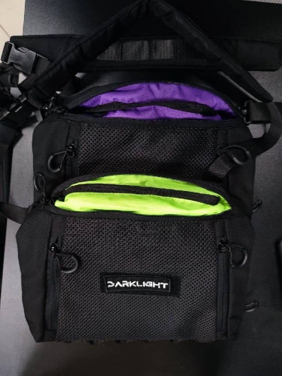 Слинг DARKLIGHT® сумка "RUSH BLACK"