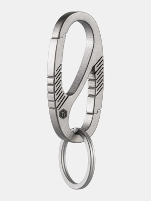 Карабин для ключей титановый KeyUnity® KM08 Titanium