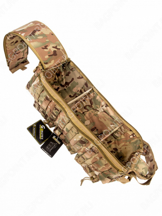 Однолямочный тактический рюкзак Gongtex Single Pack Мультикам