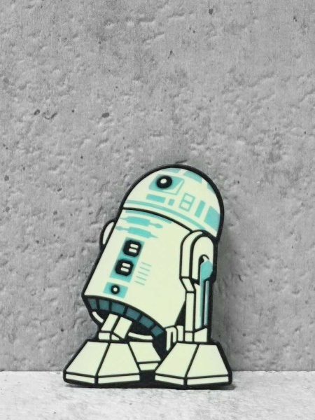 Мини патч Дроид R2-D2 35х25мм G10/Люминофор