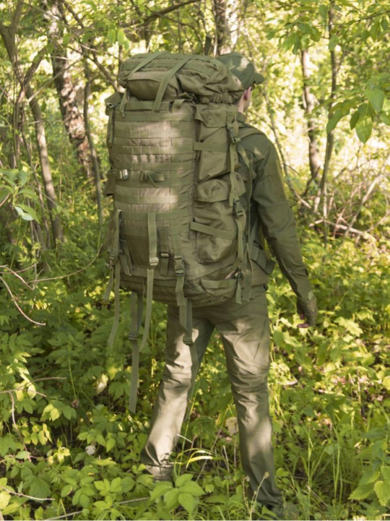 Рюкзак рейдовый на 140 л. GONGTEX Engagement Rucksack Олива