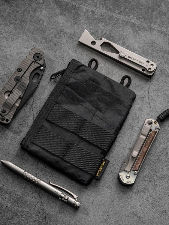 EDC кошелек-органайзер VIPERADE® VE18 X-Pac® Black Soft