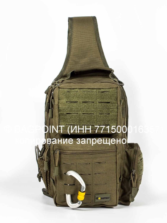 Тактический однолямочный рюкзак GONGTEX® MT120017 (15 л) Олива