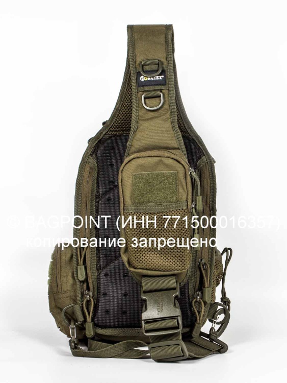 Тактический однолямочный рюкзак GONGTEX® MT120017 (15 л) Олива
