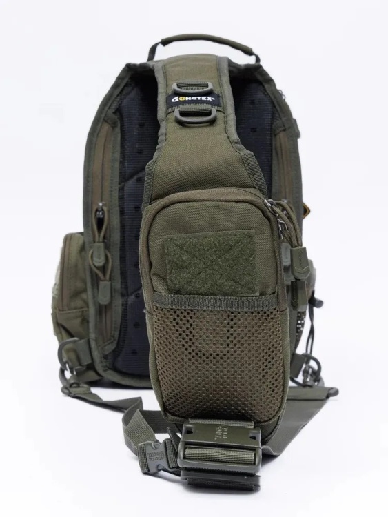 Тактический однолямочный рюкзак GONGTEX® MT120017 (15 л) Олива