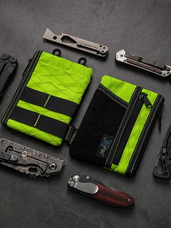 EDC кошелек-органайзер VIPERADE® VE18 X-Pac® Lime Green