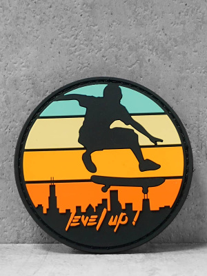 Патч ПВХ с липучкой "Level Up!" #311