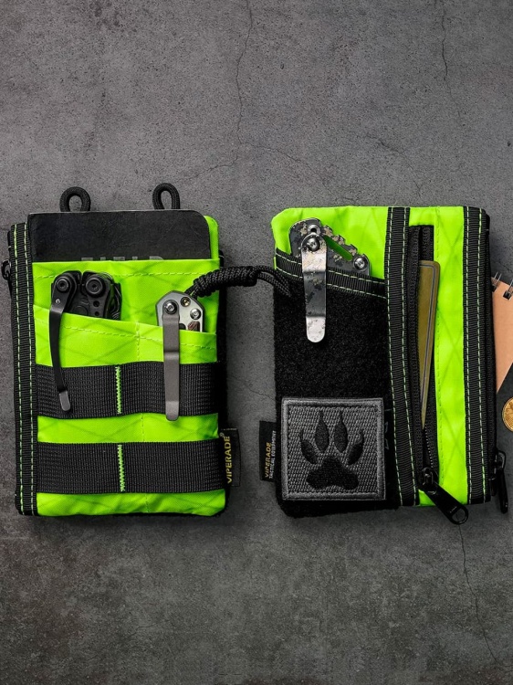 EDC кошелек-органайзер VIPERADE® VE18R X-Pac® Lime Green