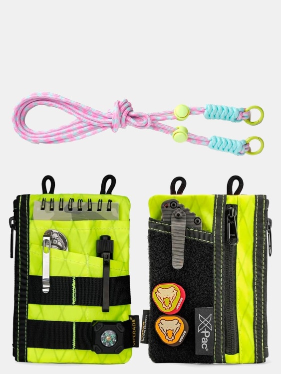 EDC кошелек-органайзер VIPERADE® VE18R X-Pac® Lime Green