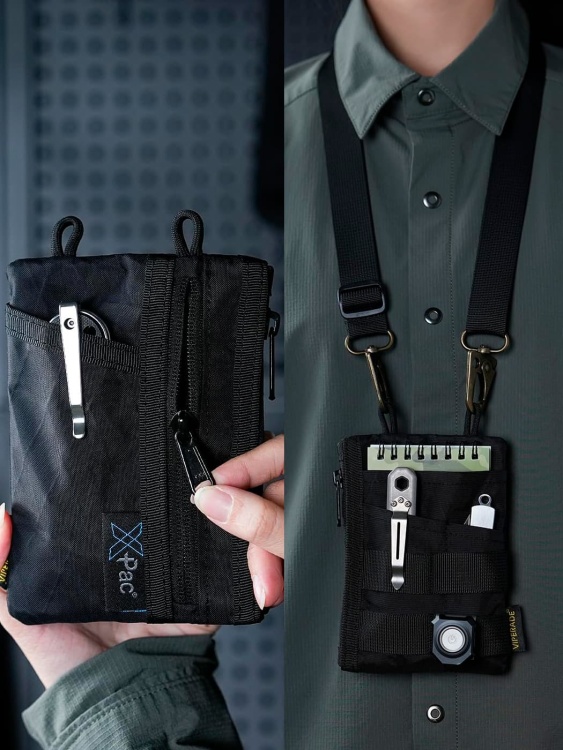 EDC кошелек-органайзер VIPERADE® VE18N X-Pac® Black Soft