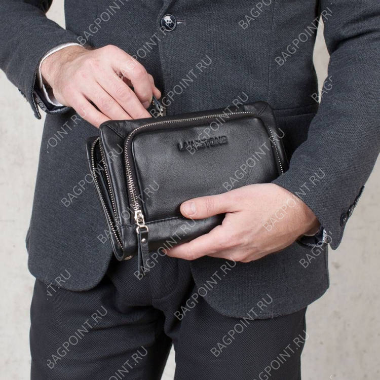 Клатч мужской Lakestone Barrington black
