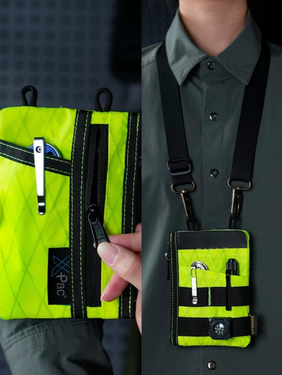 EDC кошелек-органайзер VIPERADE® VE18N X-Pac® Lime Green