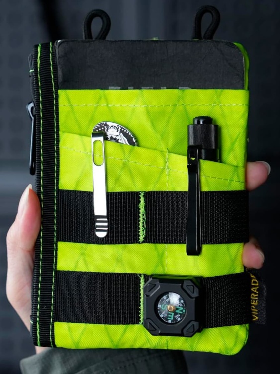 EDC кошелек-органайзер VIPERADE® VE18N X-Pac® Lime Green