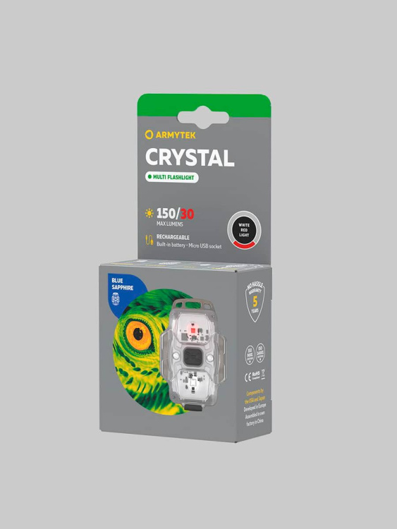 EDC фонарь 5 в 1 ARMYTEK® Crystal
