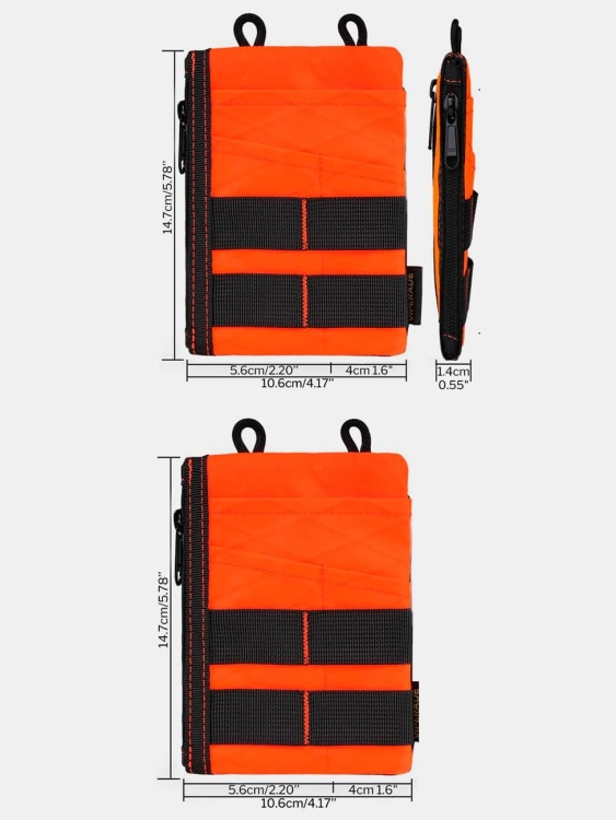 EDC кошелек-органайзер VIPERADE® VE18N X-Pac® Hot Orange
