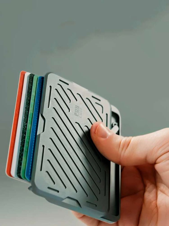 Кардхолдер PUNCUBE® Mech Wallet (Wasteland/Cool Grey)