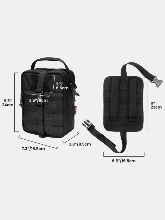 Медицинский подсумок отрывной SPANKER® EP149 Черный