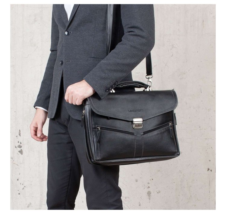 Портфель Lakestone Filton Black