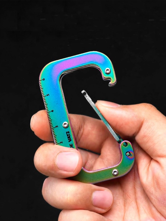 Карабин титановый VIPERADE® VAT2 Sandblasted