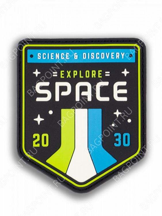 Патч ПВХ ""Space Explore 2030 " #5 на липучке