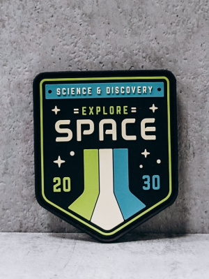 Патч ПВХ ""Space Explore 2030 " #5 на липучке