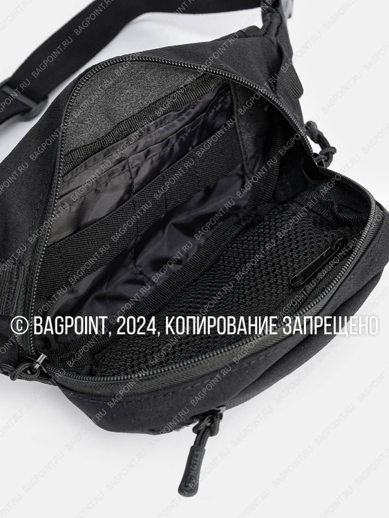 Поясная тактическая сумка GONGTEX Waist bag Черная