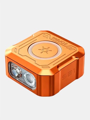 Фонарь SOFIRN® SE1 Orange (Белый свет, RGB, УФ)