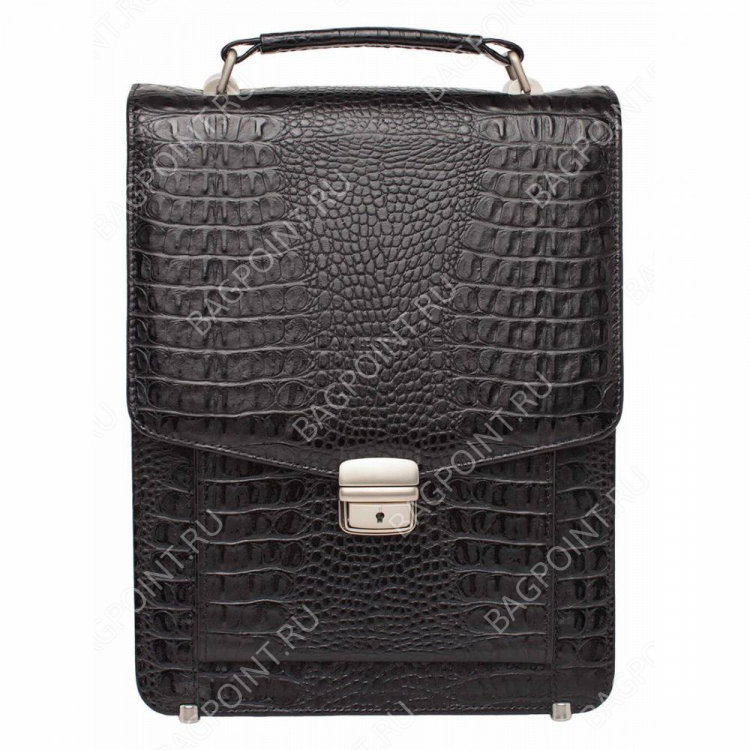 Портфель Lakestone Dormer Black Caiman