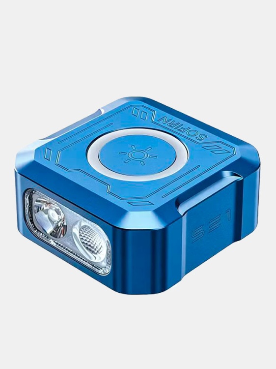 Фонарь SOFIRN® SE1 Blue (Белый свет, RGB, УФ)