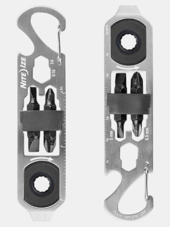 Карманный инструмент Nite Ize DoohicKey Ratchet Tool, стальной