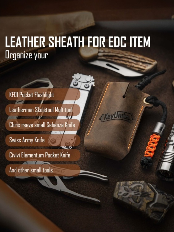 Чехол из натуральной кожи KA16 KeyUnity®