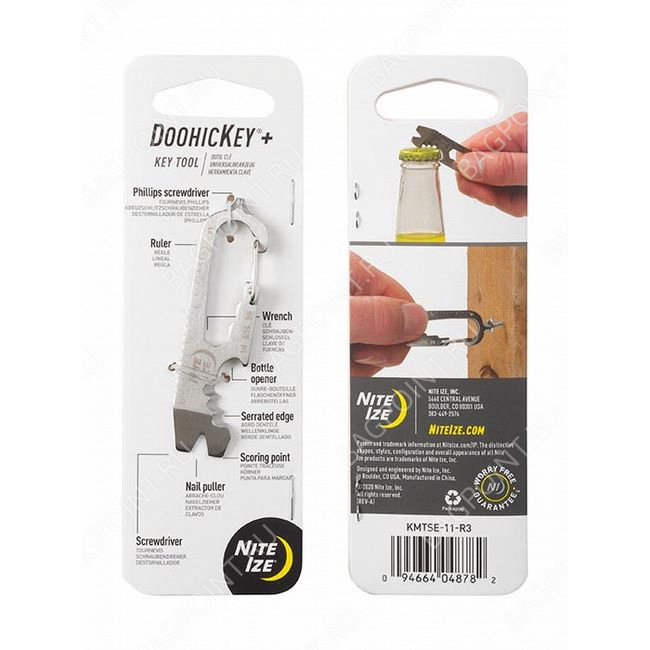 Карманный инструмент Nite Ize DoohicKey Plus Key Tool