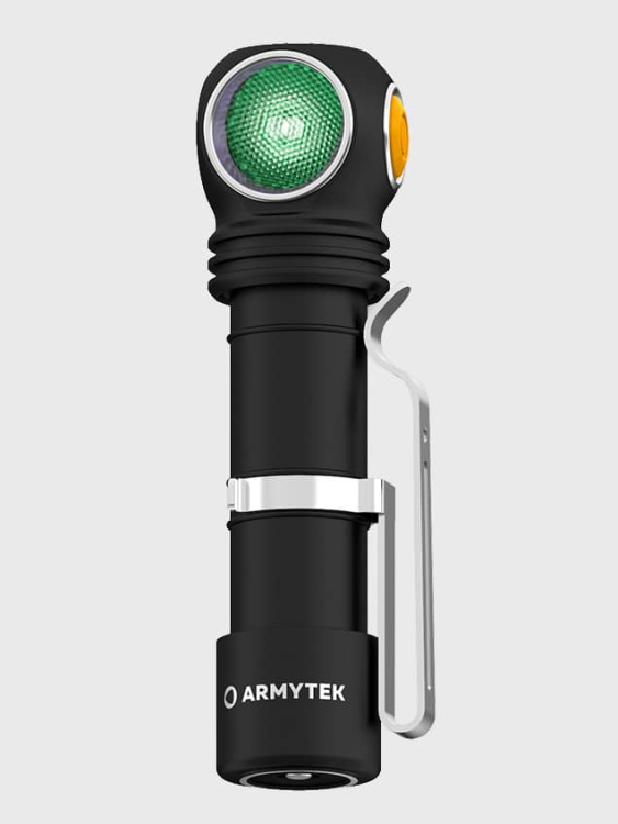 Фонарик ARMYTEK® Wizard C2 WG (Теплый свет+Зеленый)