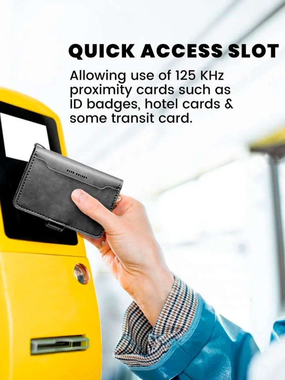 Кардхолдер для ключей PUNCUBE® Bifold Key Wallett (Black)