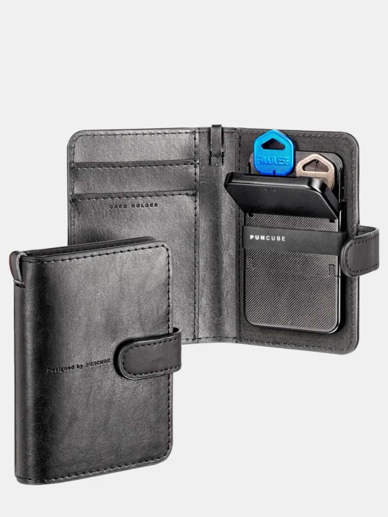 Кардхолдер для ключей PUNCUBE® Bifold Key Wallett (Black)