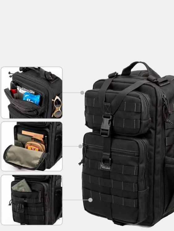 Рюкзак MAGFORCE® Mid-Tech Sniper 21L Черный