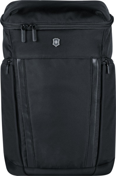 Рюкзак VICTORINOX Altmont Professional Deluxe Fliptop Laptop Backpack 15''с отделением для планшетного компьютера и со съёмным органайзером, чёрный,  баллистическая плетёная полиэфирная ткань, 33x24x4
