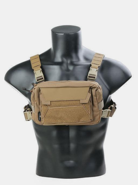 Сумка нагрудная Emersongear® Pazaguila Tarantula Койот Браун