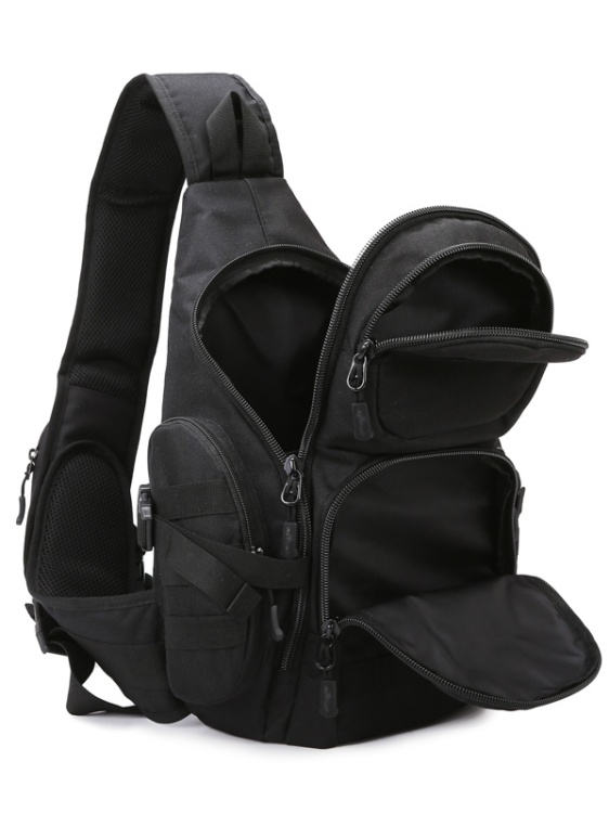 Рюкзак тактический однолямочный Mr. Martin 5053 Черный 23л