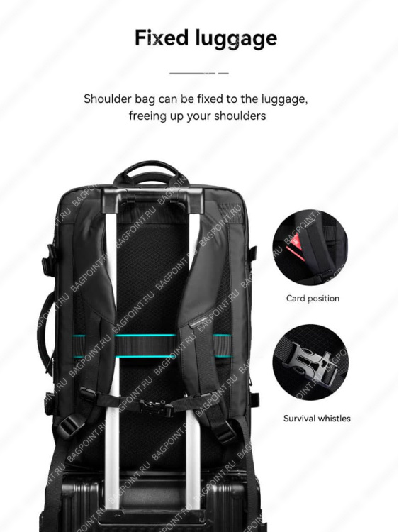 Рюкзак для путешествий Mark Ryden® Nomad II Серый